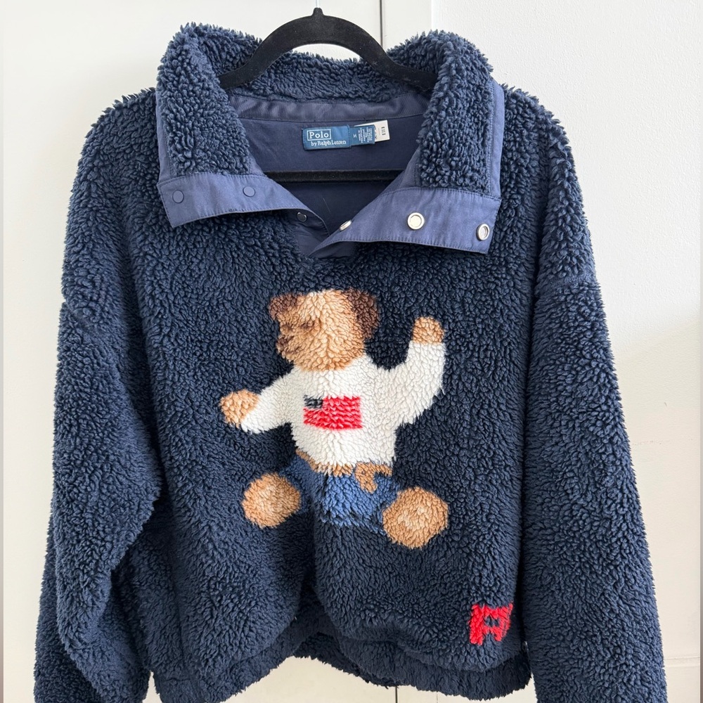Polo Ralph Lauren Teddy Bear Sherpa Jacket M